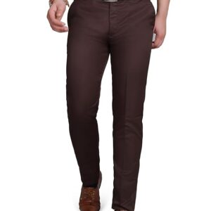 Men Regular Fit Formal Trousers